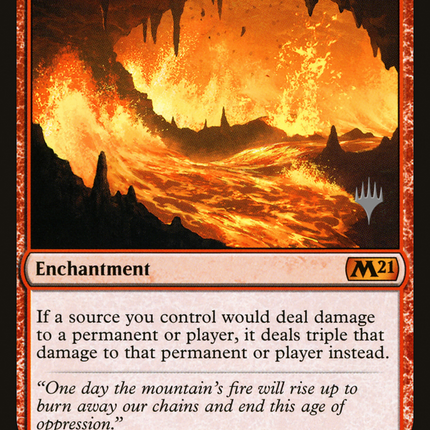 Fiery Emancipation [Core Set 2021 Promos]