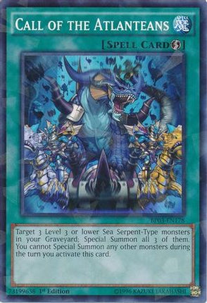 Call of the Atlanteans (Shatterfoil) (Shatterfoil Rare) [BP03-EN178] 1st Edition