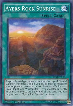 Ayers Rock Sunrise (Shatterfoil) (Shatterfoil Rare) [BP03-EN183] 1st Edition