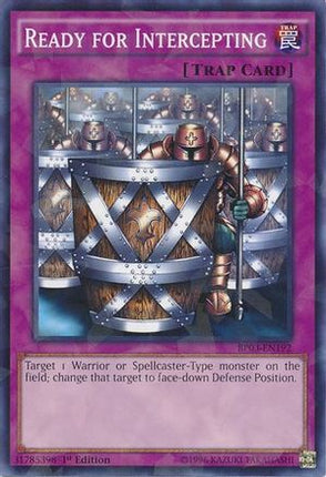 Ready for Intercepting (Shatterfoil) (Shatterfoil Rare) [BP03-EN192] 1st Edition
