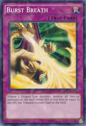 Burst Breath (Shatterfoil) (Shatterfoil Rare) [BP03-EN193] 1st Edition
