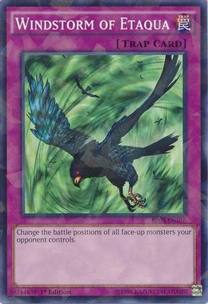 Windstorm of Etaqua (Shatterfoil) (Shatterfoil Rare) [BP03-EN196] 1st Edition