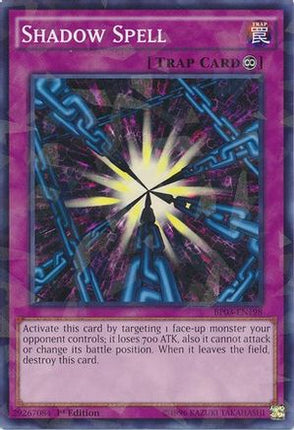 Shadow Spell (Shatterfoil) (Shatterfoil Rare) [BP03-EN198] 1st Edition