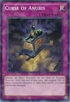 Curse of Anubis (Shatterfoil) (Shatterfoil Rare) [BP03-EN199] 1st Edition
