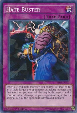 Hate Buster (Shatterfoil) (Shatterfoil Rare) [BP03-EN205] 1st Edition