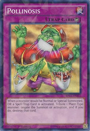 Pollinosis (Shatterfoil) (Shatterfoil Rare) [BP03-EN211] 1st Edition
