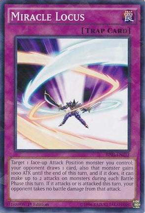 Miracle Locus (Shatterfoil) (Shatterfoil Rare) [BP03-EN213] 1st Edition