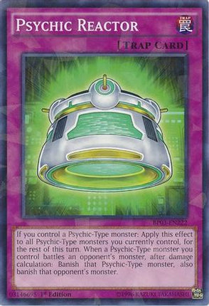 Psychic Reactor (Shatterfoil) (Shatterfoil Rare) [BP03-EN222] 1st Edition