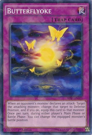 Butterflyoke (Shatterfoil) (Shatterfoil Rare) [BP03-EN225] 1st Edition