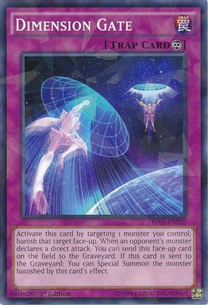 Dimension Gate (Shatterfoil) (Shatterfoil Rare) [BP03-EN226] 1st Edition