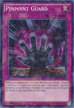 Pinpoint Guard (Shatterfoil) (Shatterfoil Rare) [BP03-EN228] 1st Edition