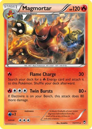 Magmortar - 11/106 [XY - Furious Fists]
