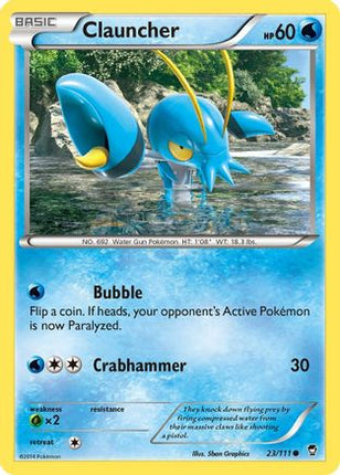 Clauncher - 23/106 [XY - Furious Fists]