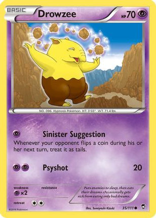 Drowzee - 35/106 [XY - Furious Fists]