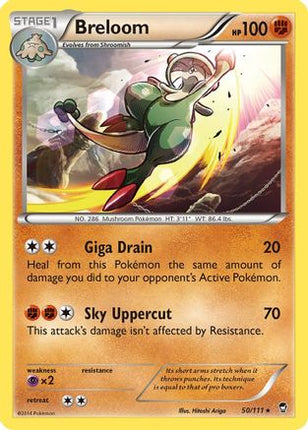 Breloom - 50/106 [XY - Furious Fists]