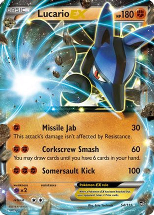 Lucario EX - 54/106 [XY - Furious Fists] Holofoil