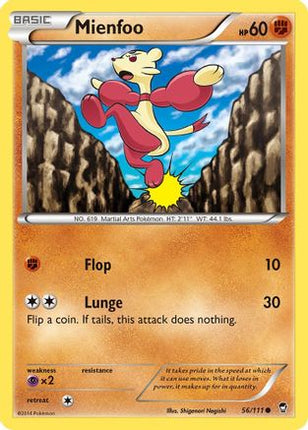 Mienfoo - 56/106 [XY - Furious Fists]