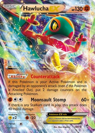 Hawlucha EX - 64/106 [XY - Furious Fists] Holofoil