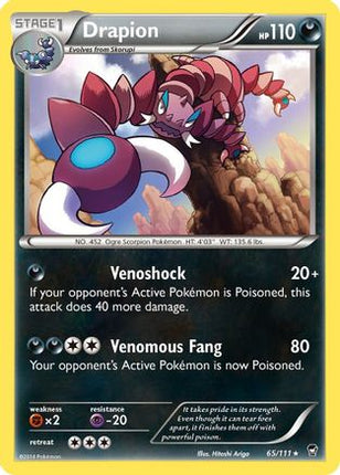 Drapion - 65/106 [XY - Furious Fists]