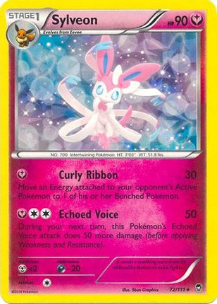 Sylveon - 72/111 (XY Furious Fists) [Deck Exclusives] Holofoil