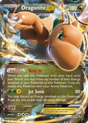 Dragonite EX - 74/106 [XY - Furious Fists] Holofoil