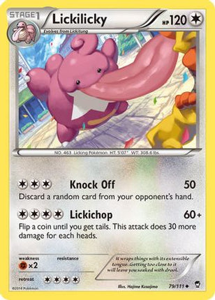 Lickilicky - 79/106 [XY - Furious Fists] Reverse Holofoil