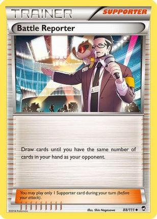 Battle Reporter - 88/106 [XY - Furious Fists] Reverse Holofoil