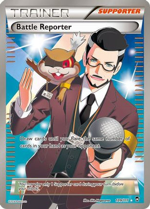 Battle Reporter (109 Full Art) - 109/106 [XY - Furious Fists] Holofoil