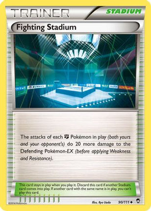 Fighting Stadium - 90/106 [XY - Furious Fists]