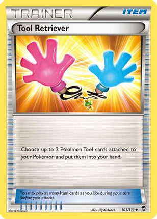 Tool Retriever - 101/106 [XY - Furious Fists]