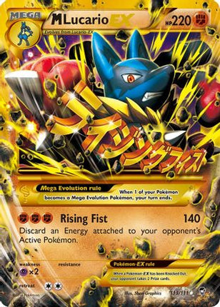 M Lucario EX (Secret) - 113/106 [XY - Furious Fists] Holofoil