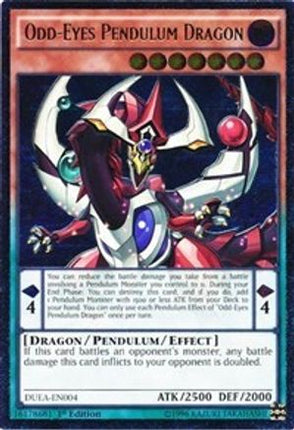Odd-Eyes Pendulum Dragon (UTR) (Ultimate Rare) [DUEA-EN004] Unlimited