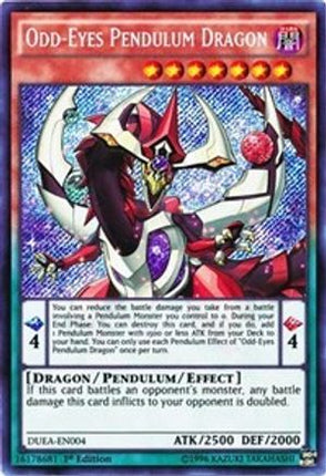 Odd-Eyes Pendulum Dragon (Secret Rare) [DUEA-EN004] Unlimited