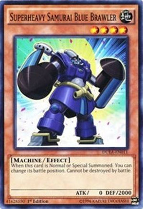 Superheavy Samurai Blue Brawler (Common / Short Print) [DUEA-EN011] 1st Edition