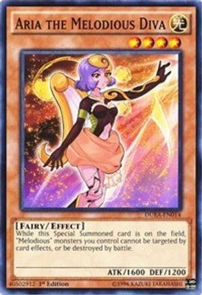 Aria the Melodious Diva (Common / Short Print) [DUEA-EN014] Unlimited