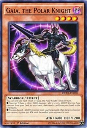 Gaia, the Polar Knight (Common / Short Print) [DUEA-EN090] 1st Edition