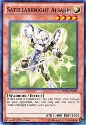 Satellarknight Alsahm (Super Rare) [DUEA-EN021] 1st Edition