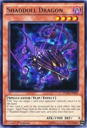 Shaddoll Dragon (Rare) [DUEA-EN026] 1st Edition