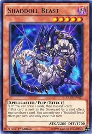 Shaddoll Beast (Rare) [DUEA-EN027] 1st Edition