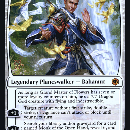 Grand Master of Flowers [Adventures in the Forgotten Realms Promos] Prerelease Foil