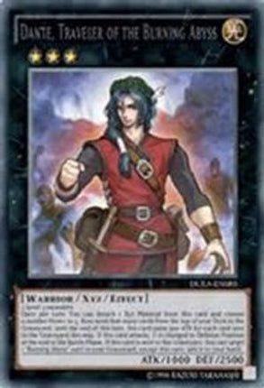 Dante, Traveler of the Burning Abyss (Secret Rare) [DUEA-EN085] 1st Edition