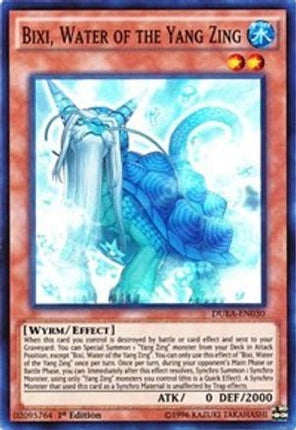 Bixi, Water of the Yang Zing (Super Rare) [DUEA-EN030] Unlimited