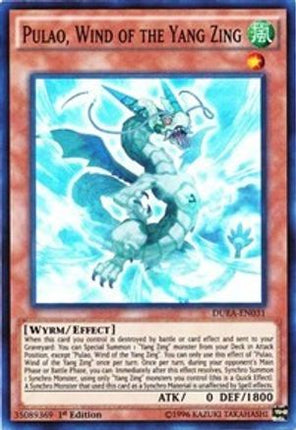 Pulao, Wind of the Yang Zing (Super Rare) [DUEA-EN031] Unlimited