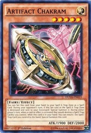 Artifact Chakram (Common / Short Print) [DUEA-EN033] 1st Edition