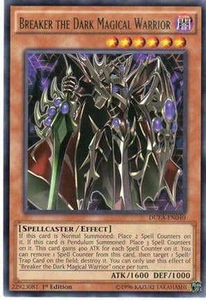 Breaker the Dark Magical Warrior (Rare) [DUEA-EN040] Unlimited