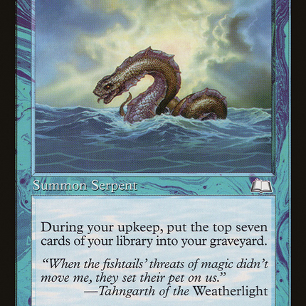 Tolarian Serpent [Weatherlight]