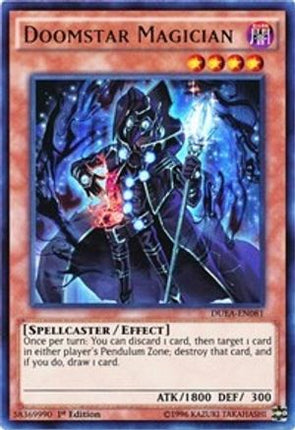 Doomstar Magician (Ultra Rare) [DUEA-EN081] Unlimited