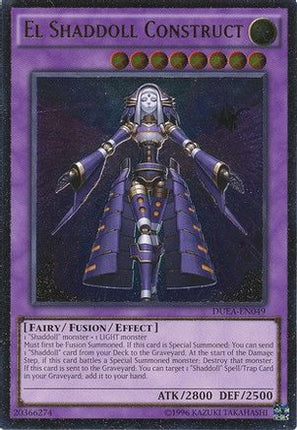 El Shaddoll Construct (UTR) (Ultimate Rare) [DUEA-EN049] 1st Edition