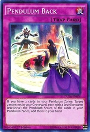 Pendulum Back (Super Rare) [DUEA-EN078] 1st Edition