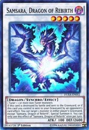 Samsara, Dragon of Rebirth (Super Rare) [DUEA-EN052] 1st Edition